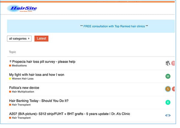 Hair Site Forum